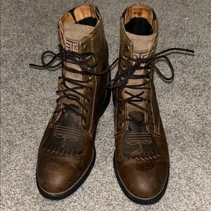 Women’s Ariat Brown Leather Boots